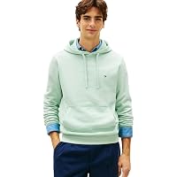 Tommy Hilfiger Uomo Felpa con Cappuccio Essential Terry con Tasca a Marsupio