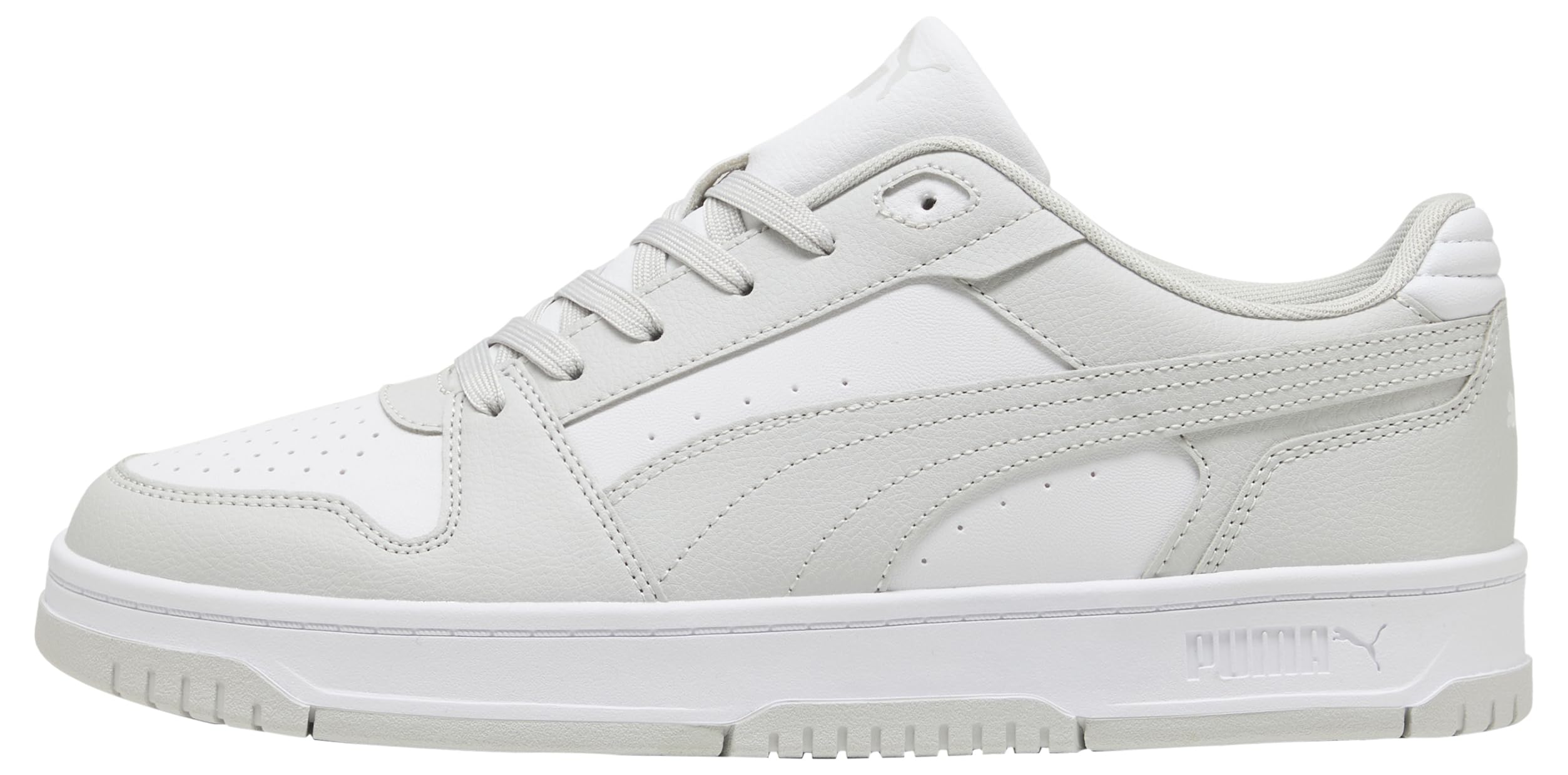 Puma Unisex Rebound Slam LO Sneaker, Eisgrau, Weiß, 37 EU