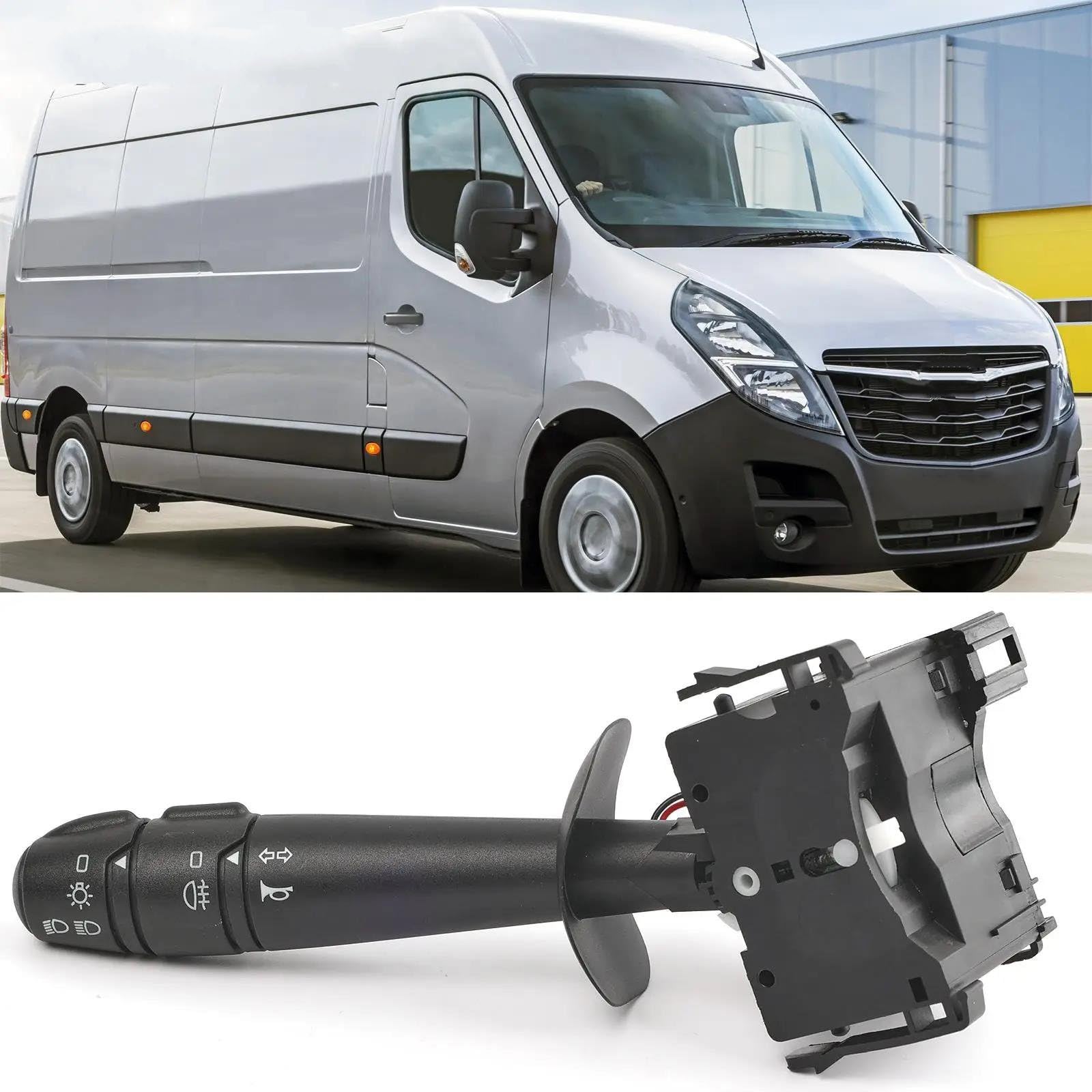 BENSIL przełącznik kierunkowskazów do kolumny kierownicy, przełącznik tempomatu 7701057612 do Vauxhall i Movano, przełącznik dźwigni kierunkowskazu