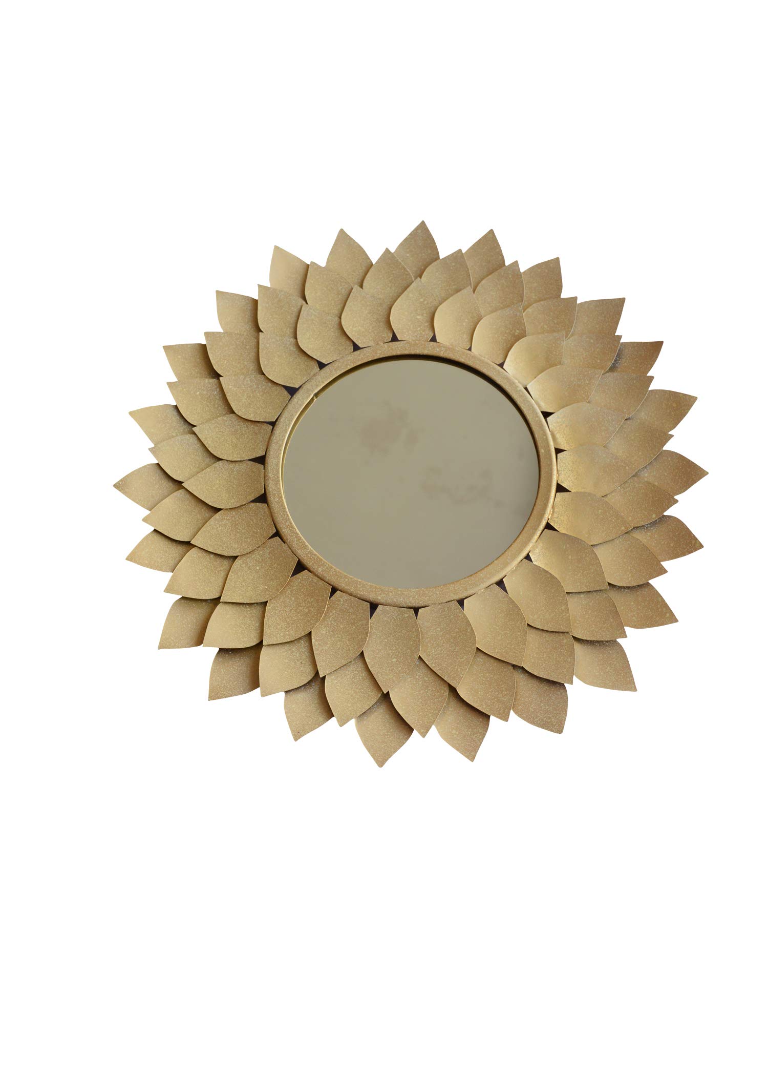 Miroir mural en fer KAM Home Handicrafts agrandir espace sombre 42cm