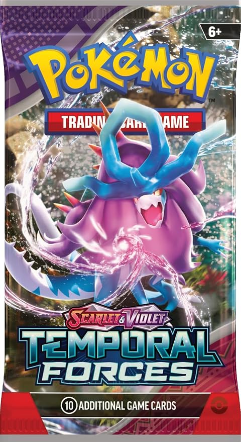 Pokemon TCG Temporal Forces Booster Pack 10 Cartas miniatura 4