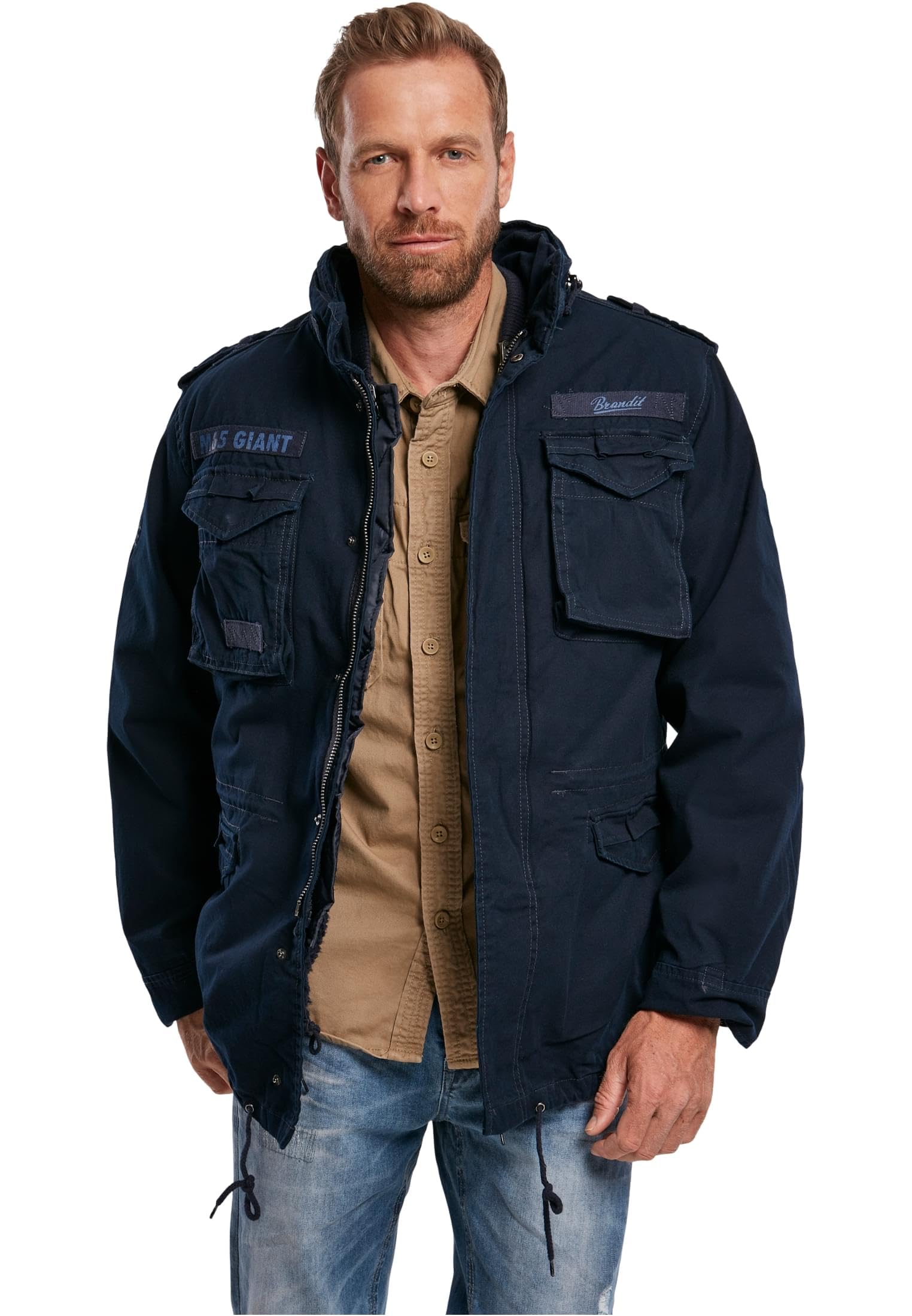 Brandit M65 Giant Jacket, Farbe: navy, Größe: XL
