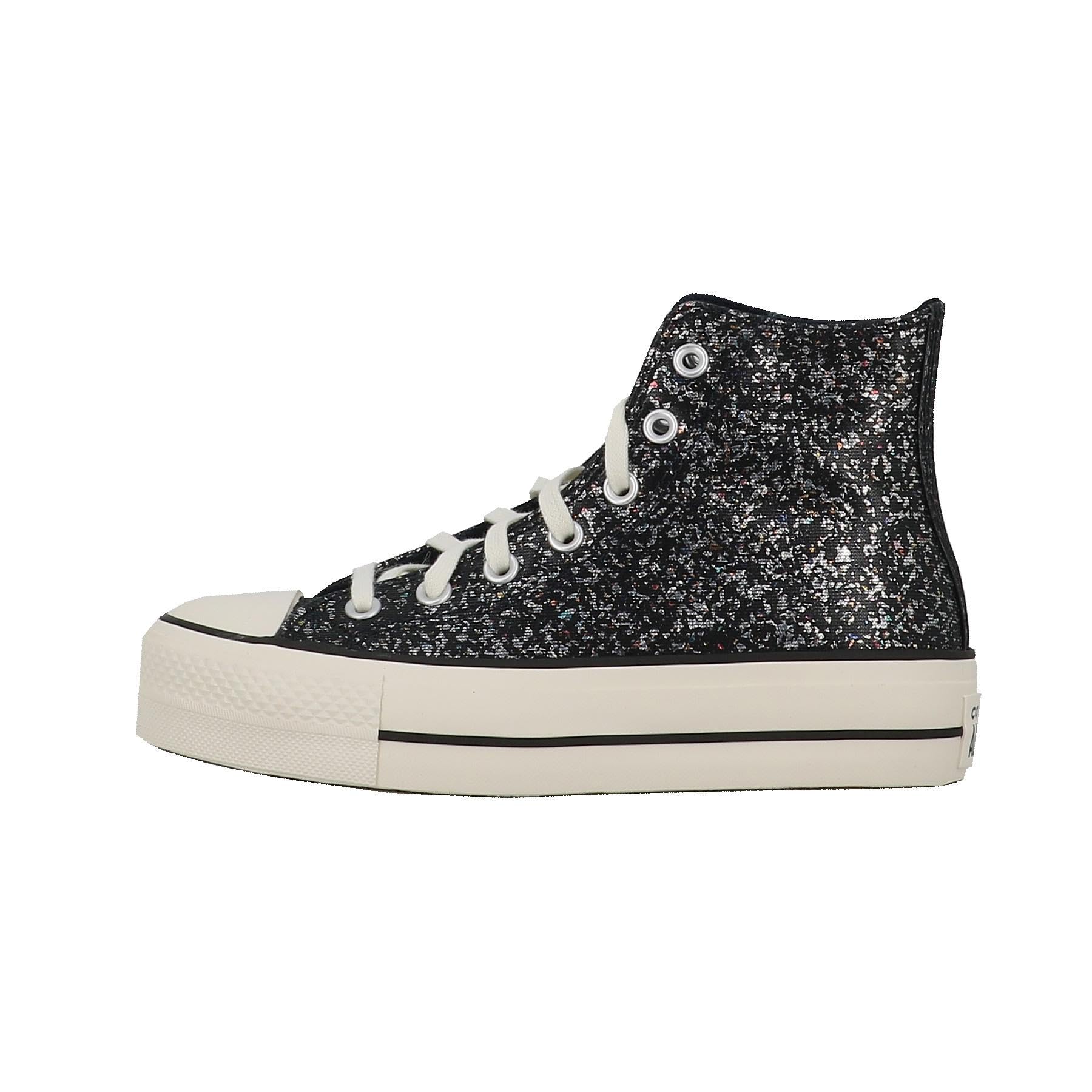 all star preto com glitter