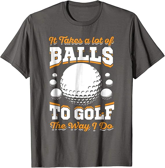 Funny Golf Shirts Golf TShirt Golf Tees Golf Tee Shirt Clothing, Shoes & Jewelry