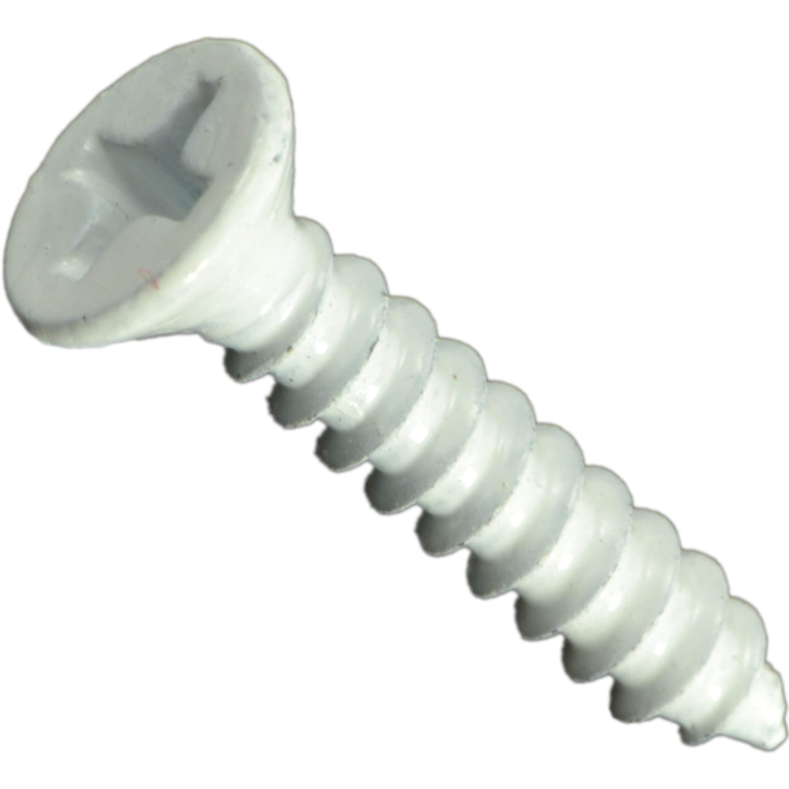 Vis tôle blanche 501334 pour fixer une fermeture difficile sans effort - 2