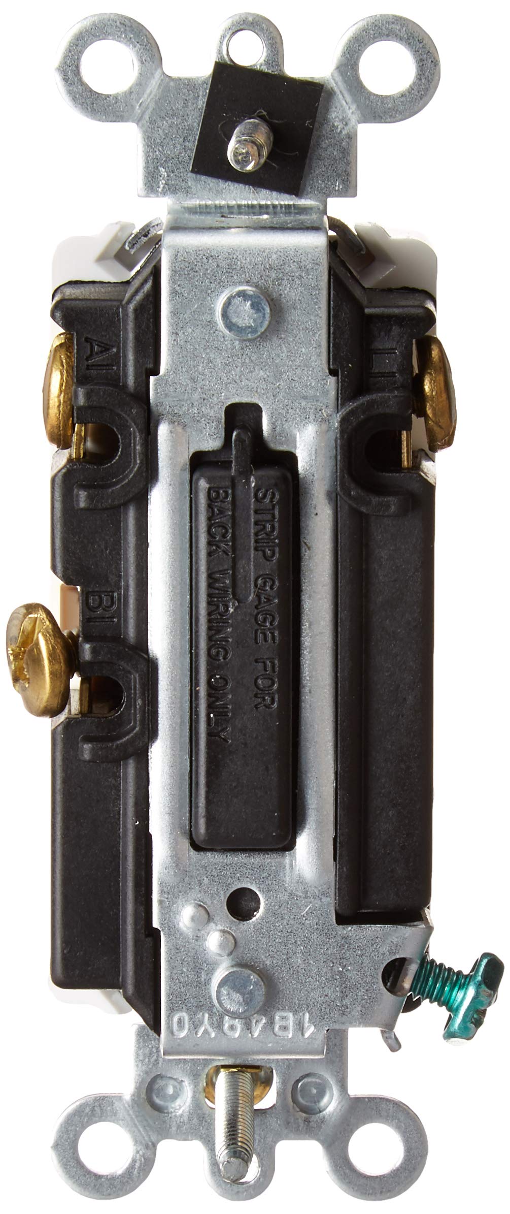 LEVITON 電気スタンド　アメリア製 Leviton 3 Amp Decora Plus Commercial Grade Single Pole