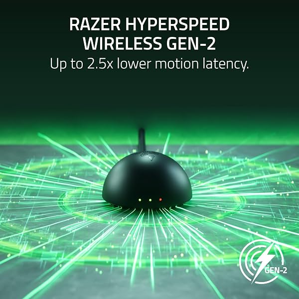 Razer Viper V4 Pro Wireless Esports Gaming Mouse: 49g Ultra Lightweight, Fast & Precise, 50K DPI Optical Sensor, 8K Polling, Gen-4 Optical Switches, Scroll Wheel, USB-C Charging, for PC & Mac - Black - 4