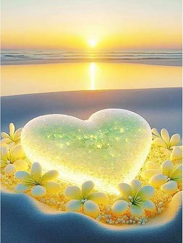 TLLVOBS Kits de pintura de diamantes, kits de arte de pintura de diamantes 5D para adultos principiantes, kit de manualidades de bordado de