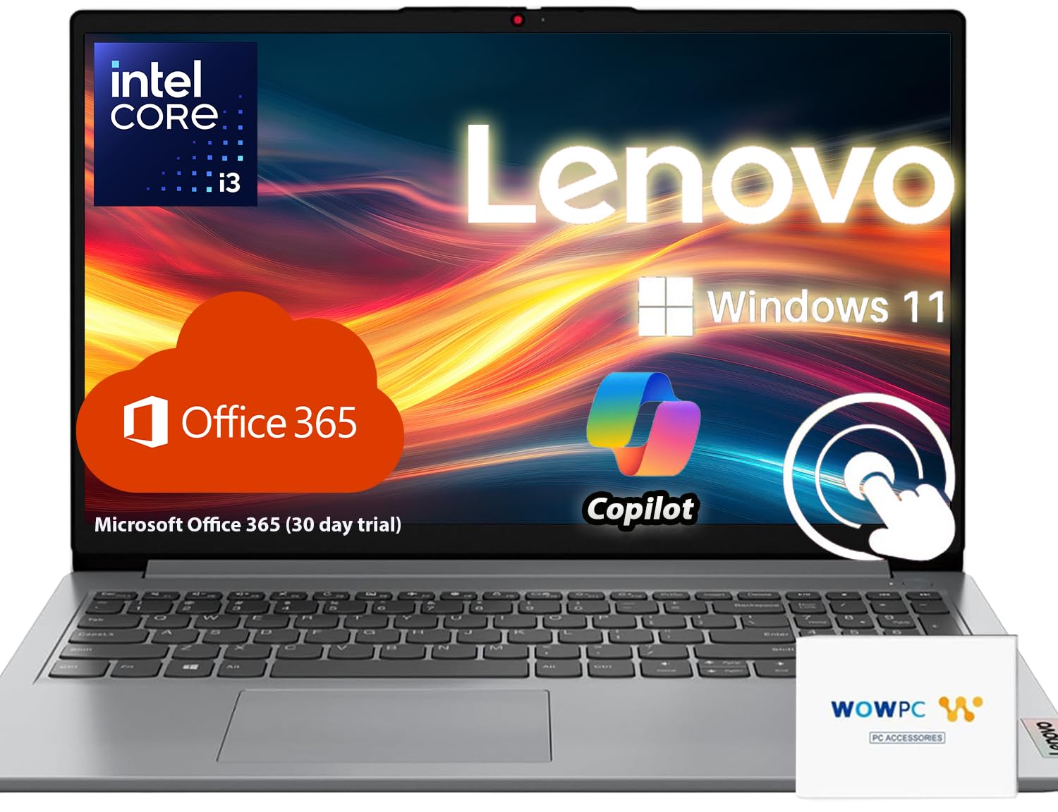 Lenovo IdeaPad Premium 15.6 Touchscreen Laptop • Processore Intel 6 Core di 12a generazione fino a 4,4 GHz • 40 GB di RAM • SSD da 1 TB • Copilot e AI Ready • HDMI • Bluetooth • Windows 11 • WOWPC