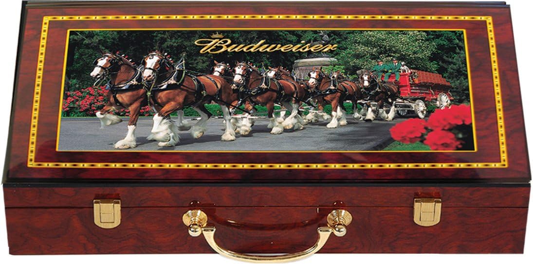 Budweiser® 95277 Clydesdale 300Chip Poker Set Budweiser