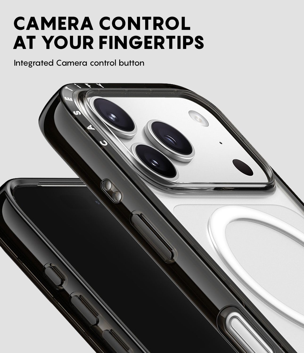 【新品】CASETiFY コンパクト iPhone 17 Pro Max ケース CASETiFY Apple iPhone 17 Pro Max Compact Case (Impact Lite