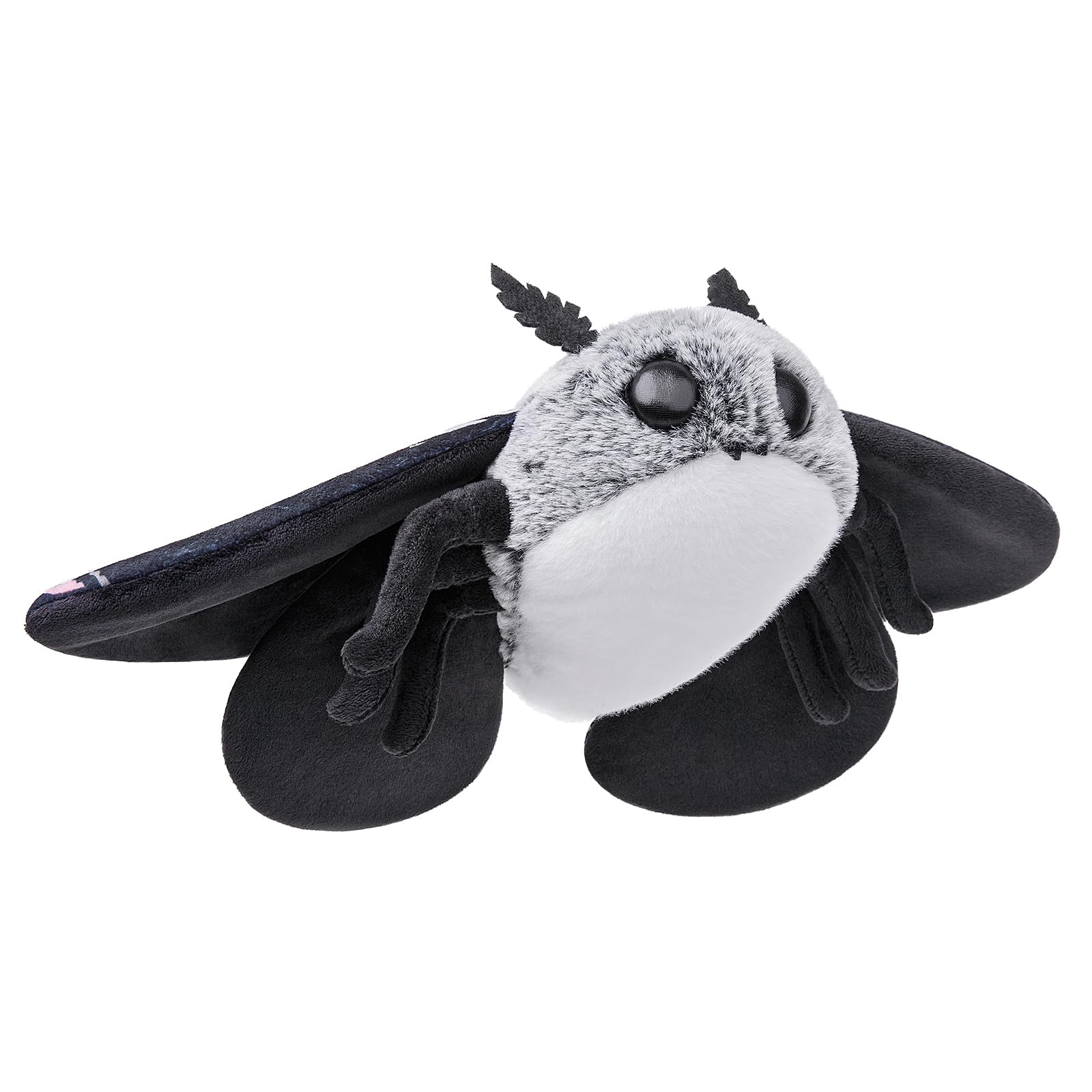 lilizzhoumax Simulation Leopard Moth Plush Toy 10.62inch Soft Realistic Leopard Moth Stuffed Animal Plush Toy for Kids Insect lovers Boys and Girls Gifts Home Decoration — view 9