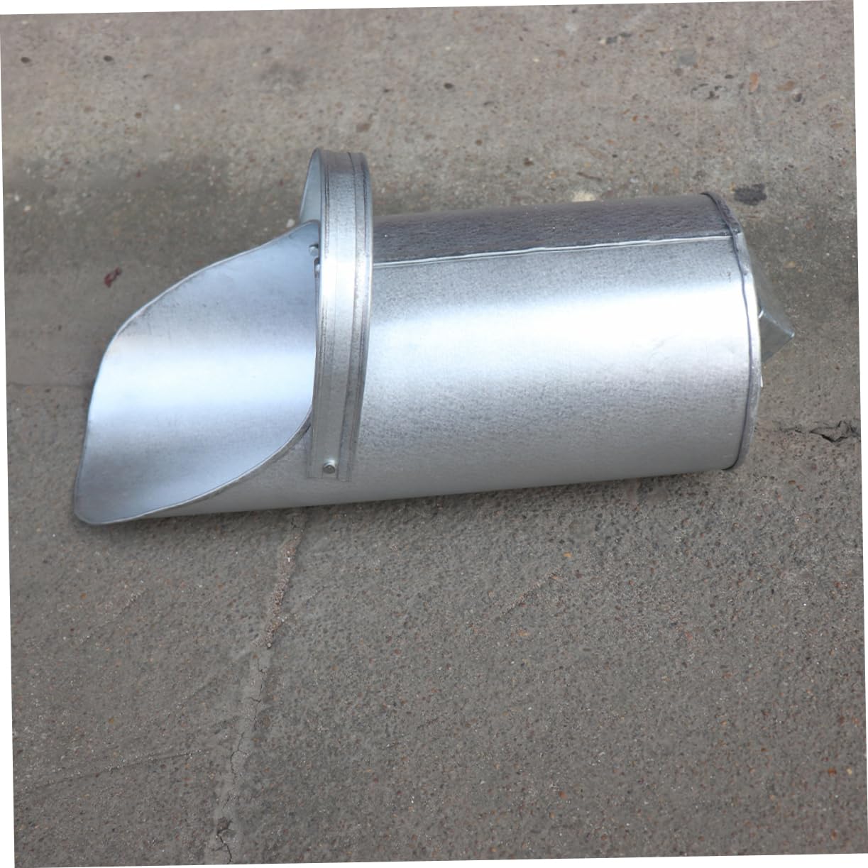 Herramienta para Rellenar Hormigón de Hierro Plata para Obra