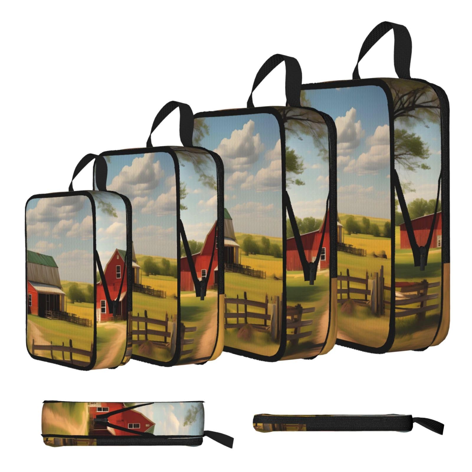 Ranch View Compression Packing Cubes 4 Piece Set