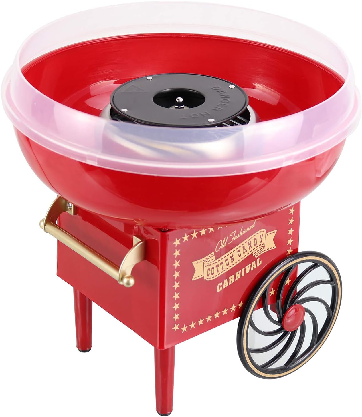 Newthinking Cotton Candy Machine, Professional Cotton Candy Floss Maker with Stainless Steel