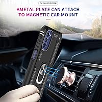 Vista 4 de LeYi Funda para Moto G 5G 2022: con 2 protectores de pantalla de vidrio templado para hombres y mujeres, [grado militar] funda protectora resistente