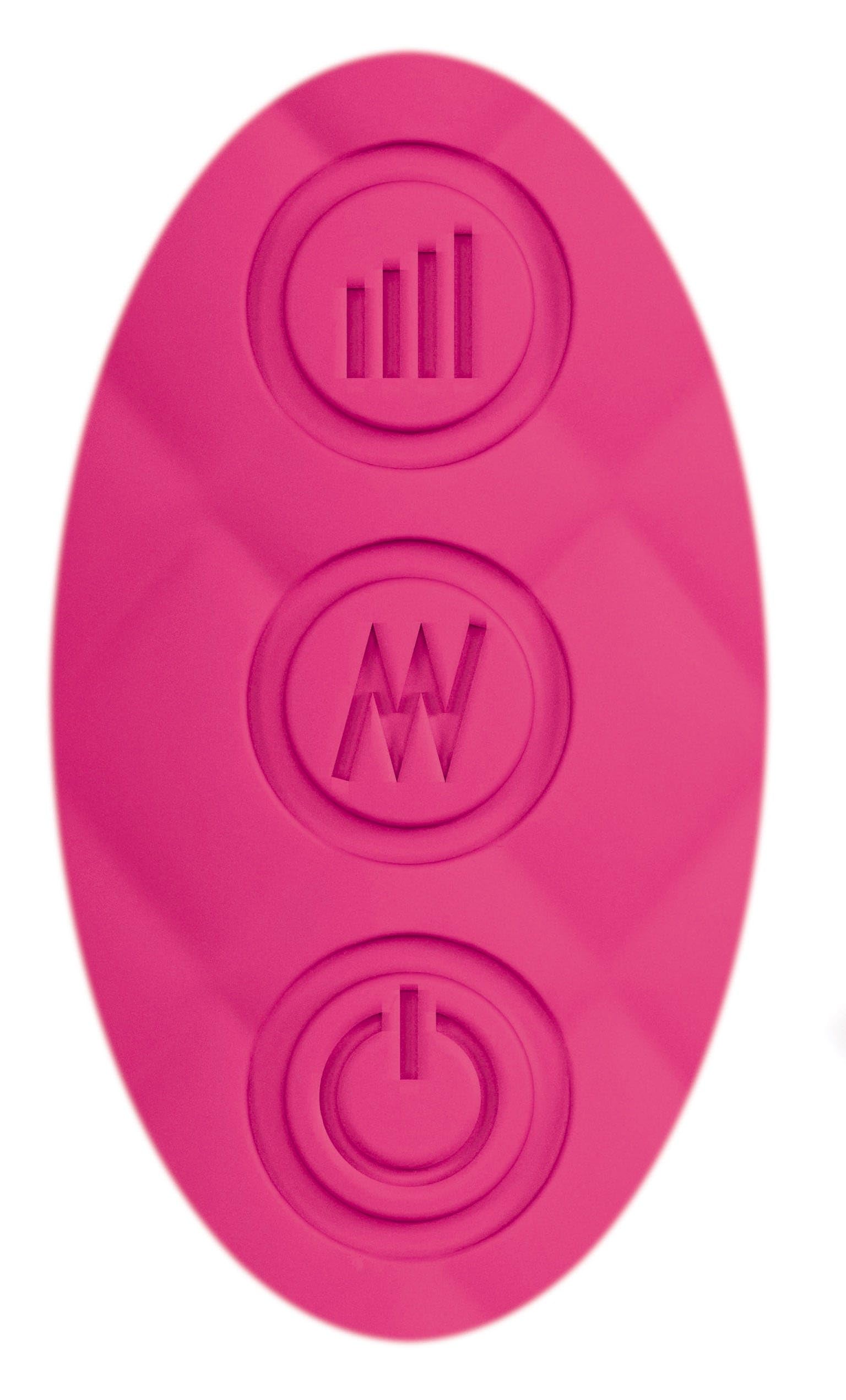 Stimulateur clitoridien WANDERFUL noir - Rose, TU