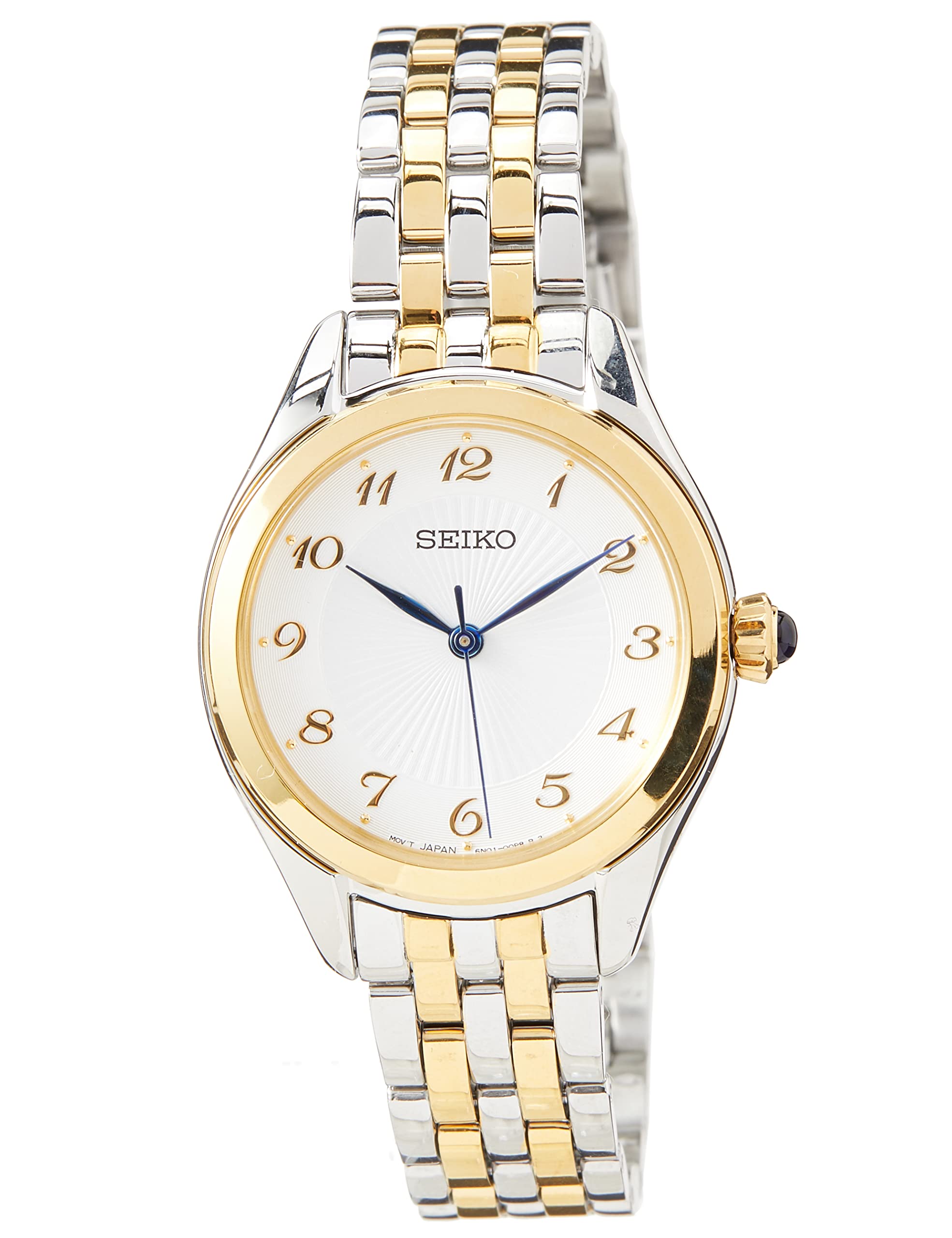 Seiko Women Analog Quartz Watch with Metal Strap SUR380P1