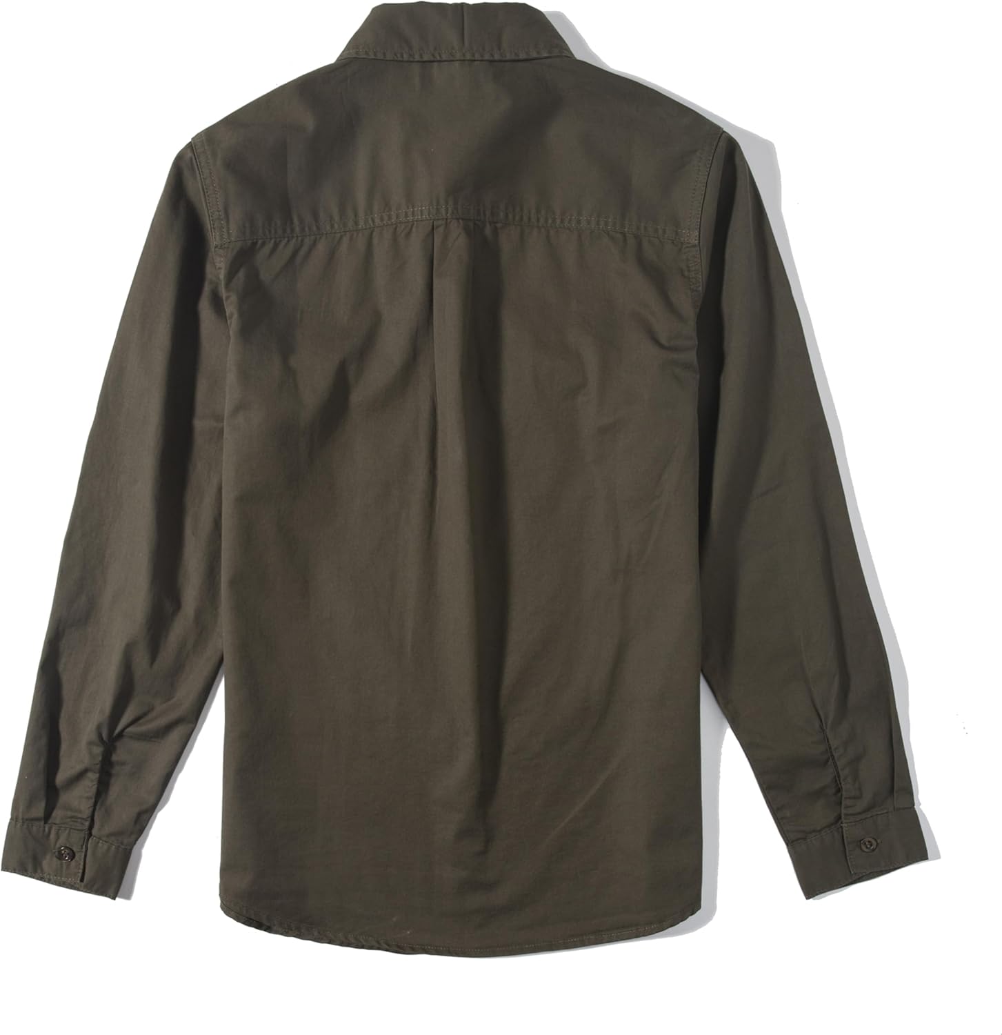 Tronjori Boys Button Down Long Sleeve Dress Shirt Two Pockets - Image 2