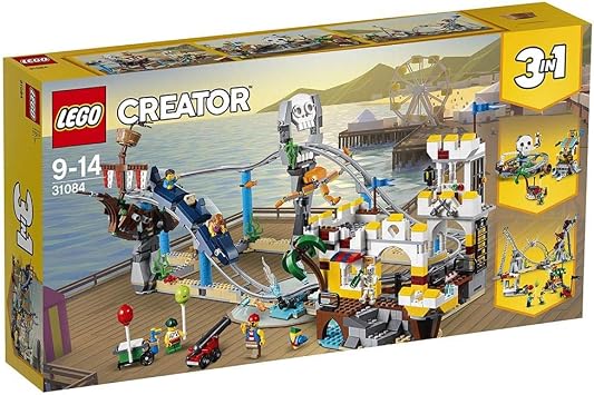 LEGO Creator 3in1 Pirate Roller Coaster 31084 Building Kit 923 Pieces