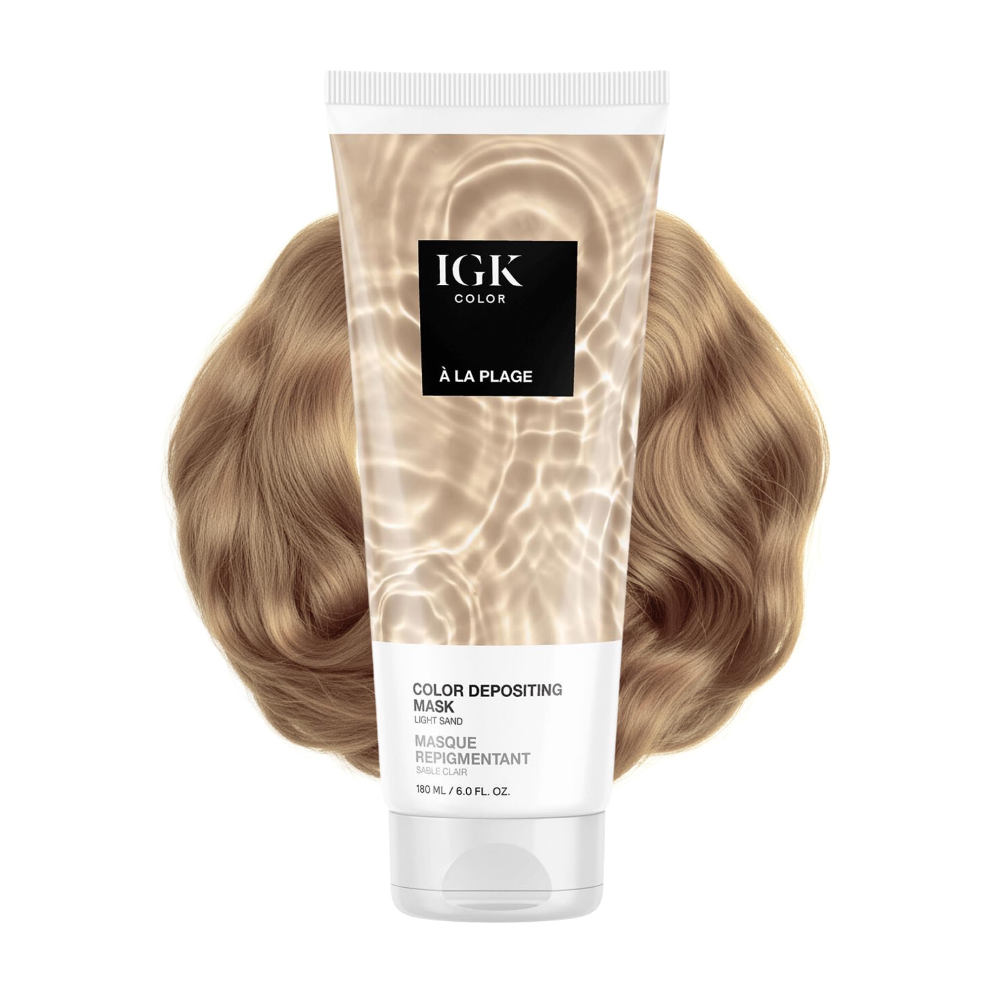 Hair Gloss Toner & Color Depositing Mask | Light Sand Semi-Permanent | Vegan + Cruelty Free | A La Plage