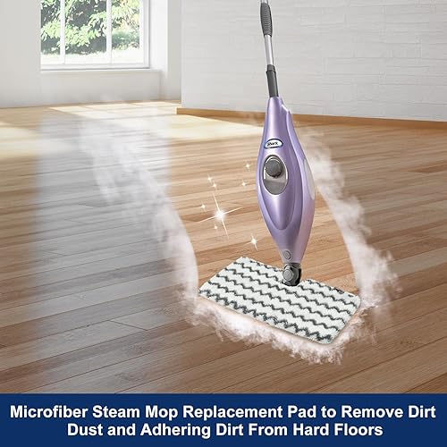Miniatura 5 de Almohadillas de repuesto para trapeador de vapor Shark S3500 Series S3501 S3601 S3550 S3901 SE450 S3801CO S3601D S2901 S2902 Shark Steam Pocket Mop,