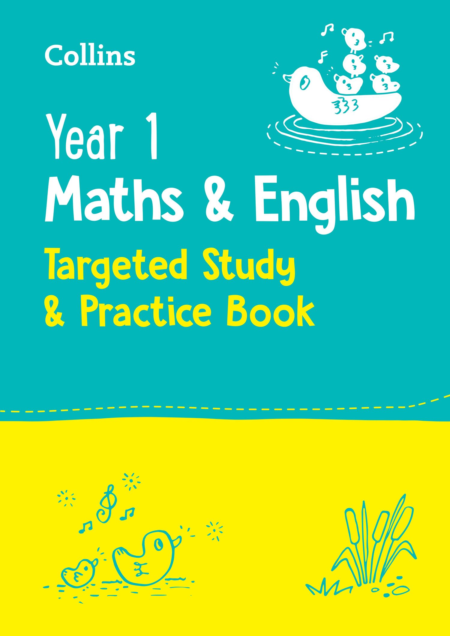 Year 1 Maths and English KS1 Targeted Study & Practice Book: Ideal for use at home (Collins KS1 Practice)