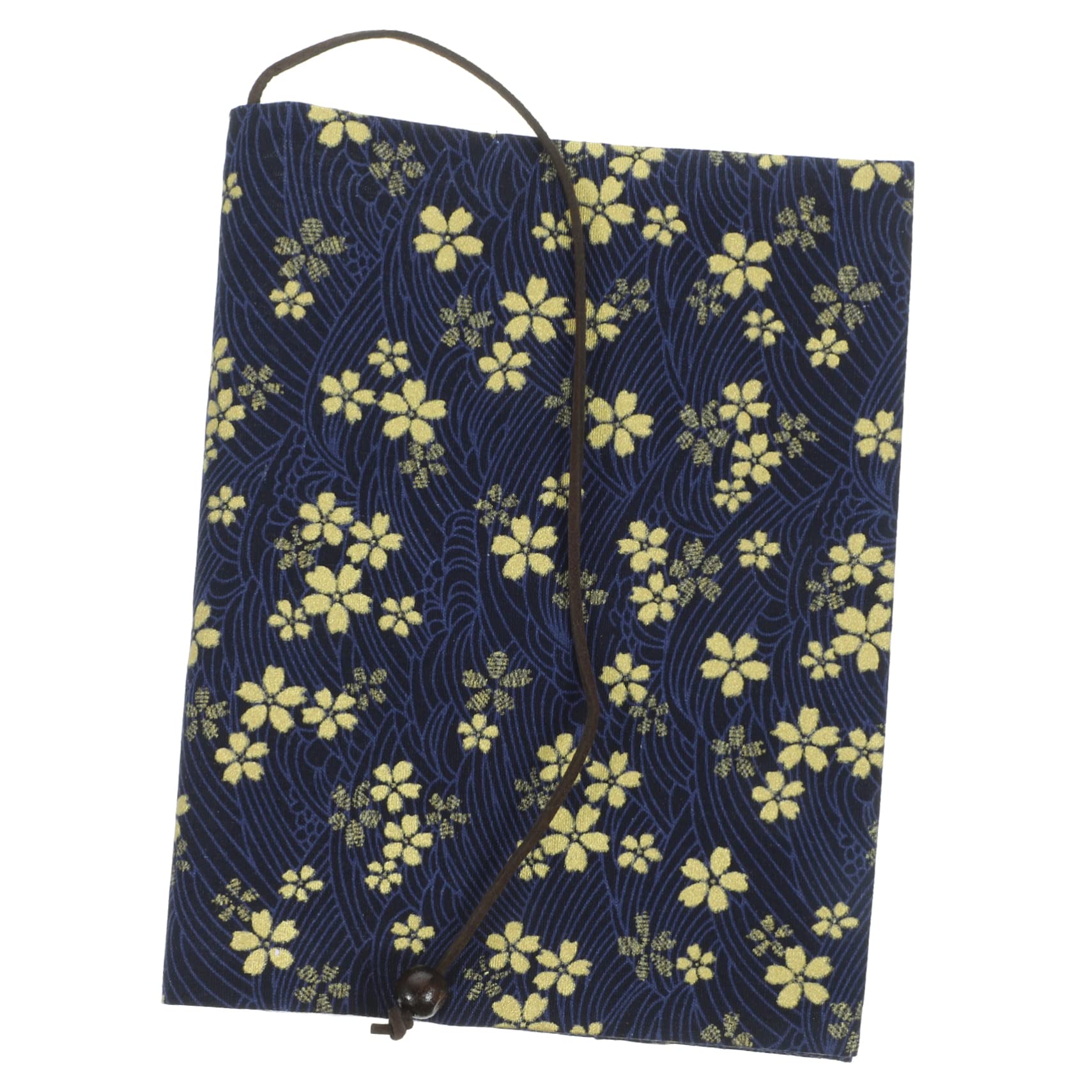 EXCEART 5piezas Cubierta De Libro De Tela Funda Decorativa y Protectora Para Amantes Libros Diseño De Flores Para Cuadernos