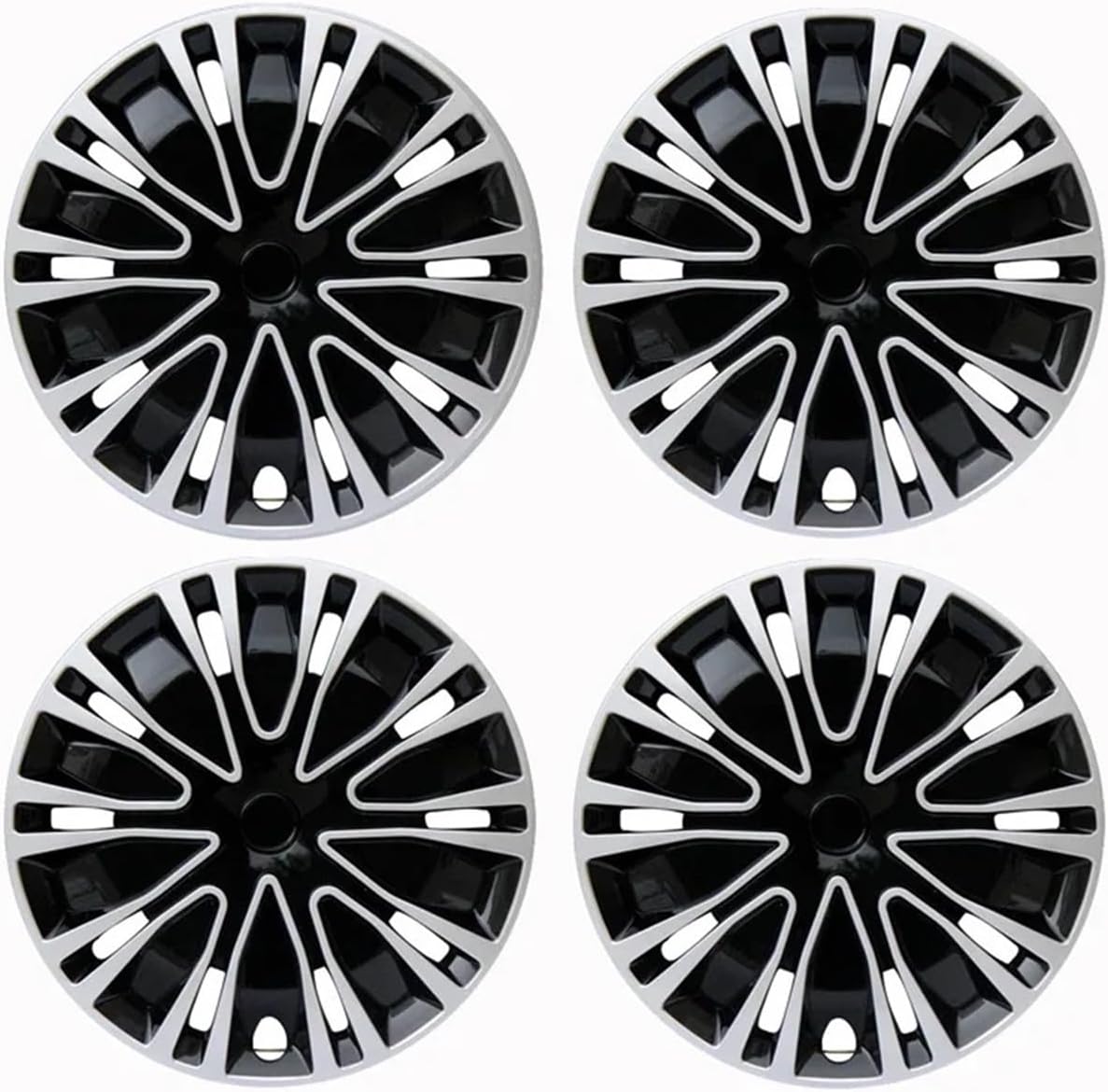 4PCS Universal Wheel Cover Hubcap R14 R15 R16 Inch Replacement Hub Caps Wheel Rim Cover PP Tire Accessories Snap On SUV Truck