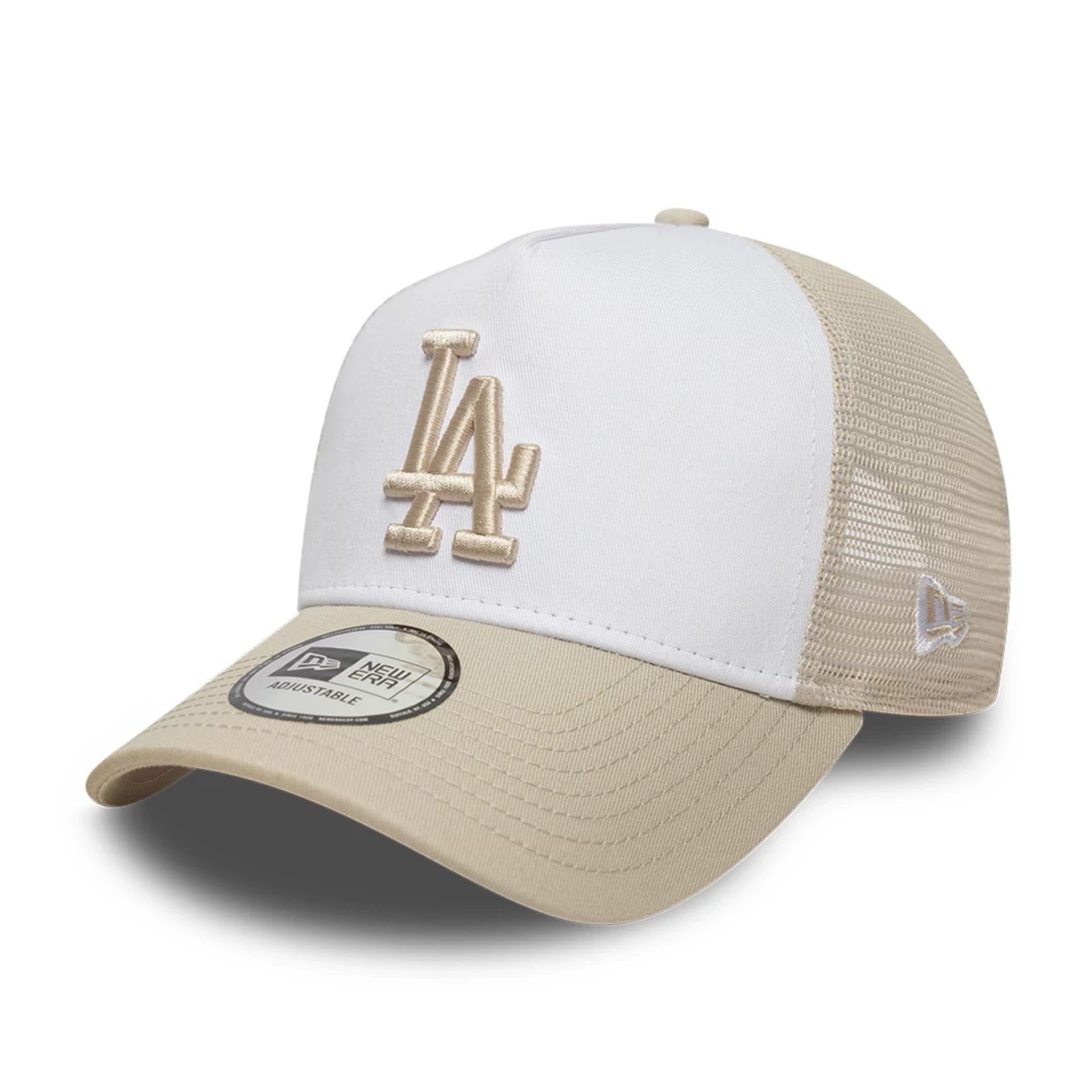 New Era Los Angeles Dodgers League Essential 9Forty A-Frame Trucker Cap Be โ image 1