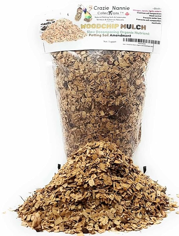 Woodchip Mulch, Potting Soil Amendment, Topper & Organic Growing Medium