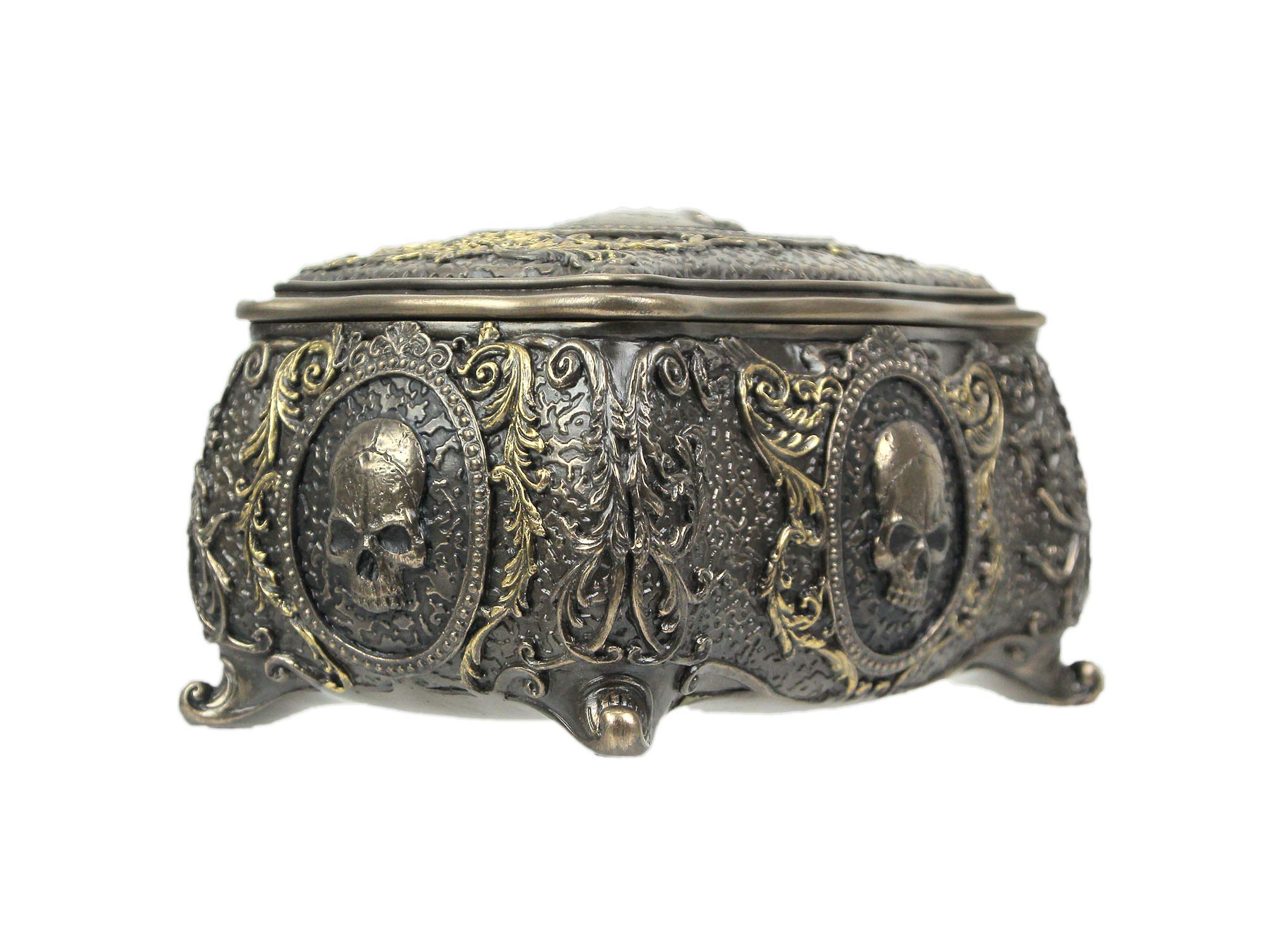 Amazon.com: Veronese Design 3 1/8 Inch Skull Brooch Victorian