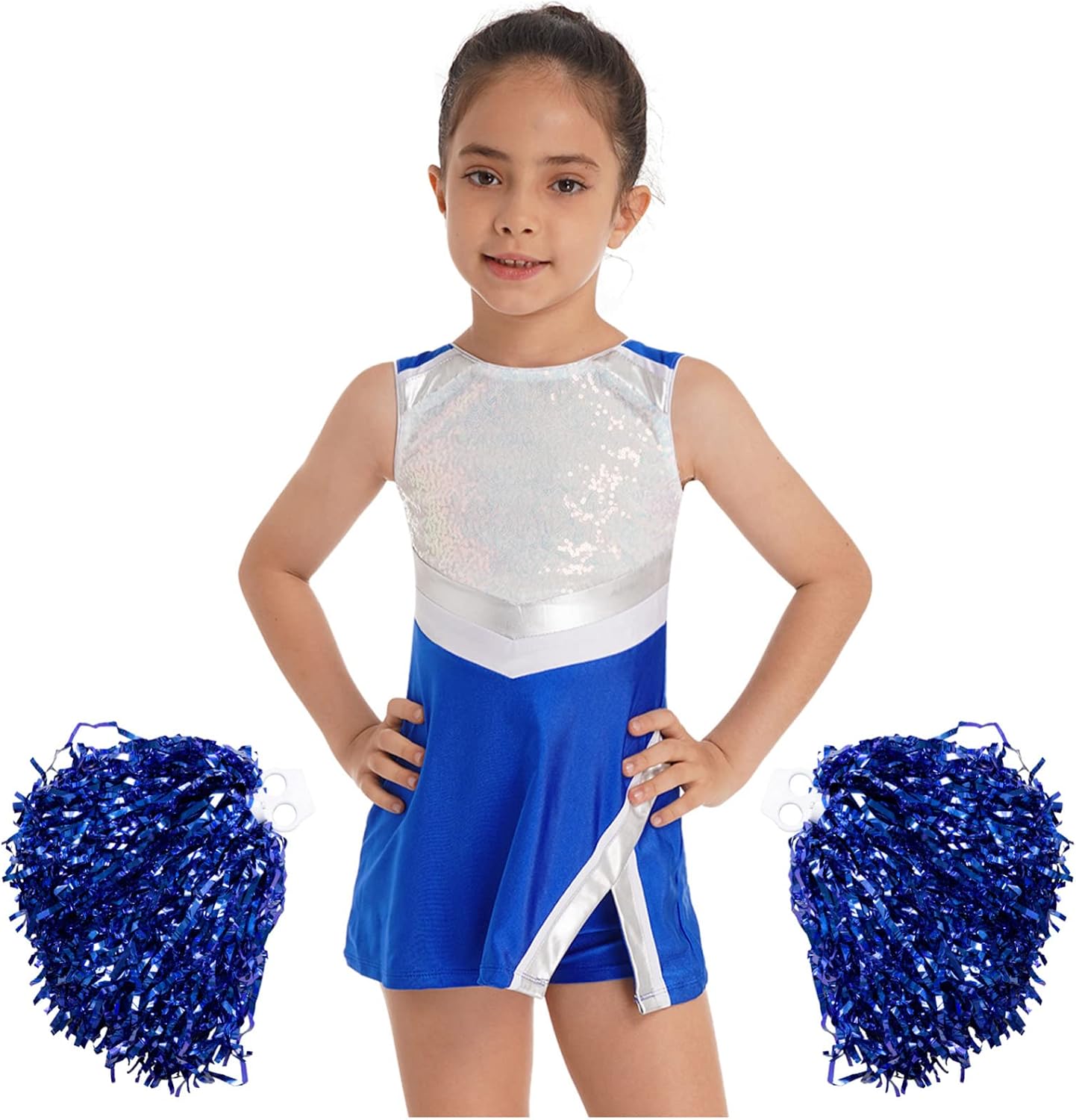 Ensemble Danse Moderne Jazz Fille – Haut Strass & Short – Gymnastique, Danse & Scène Enfant
