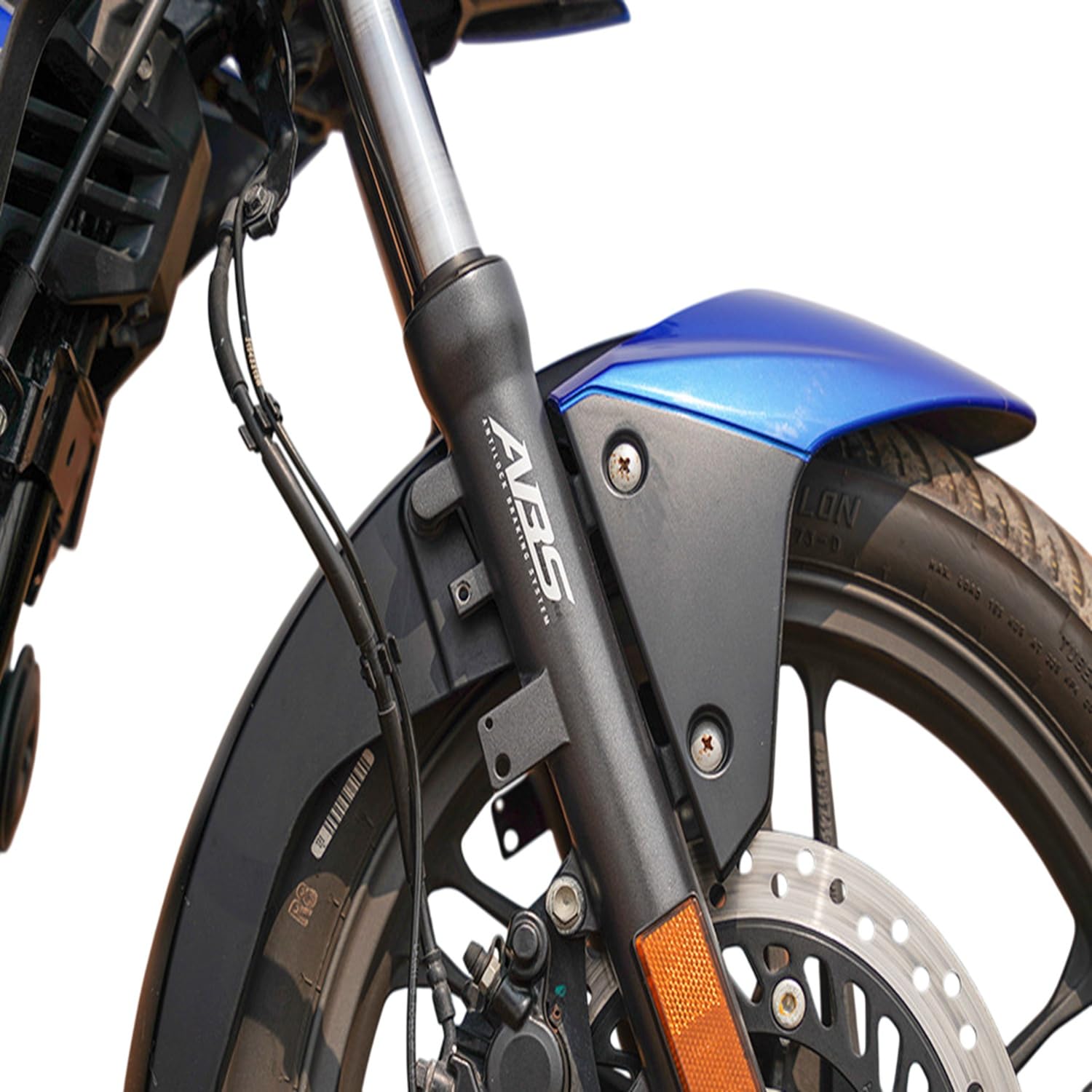 AeroParts Bike Front 01-Mudguard/Front Mud Guard Blue Suitable for Hero Extream 125R-image-22