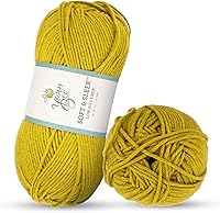 Vista 25 de Hobby Lobby Hilo Blanco Yarn Bee Suave y Elegante, 186 Yardas