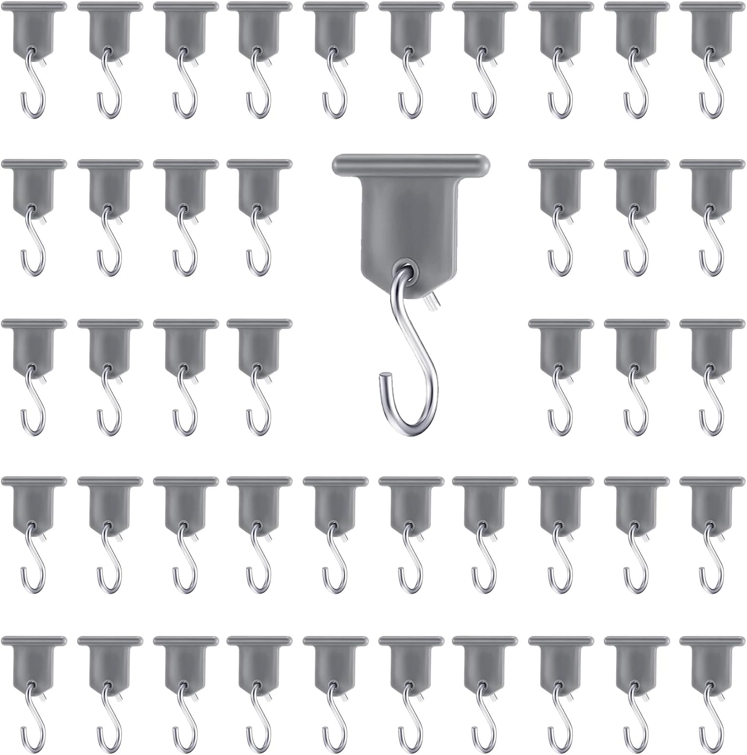 24PCS Rv Awning Hooks, S Shaped Hooks for Lights Camping