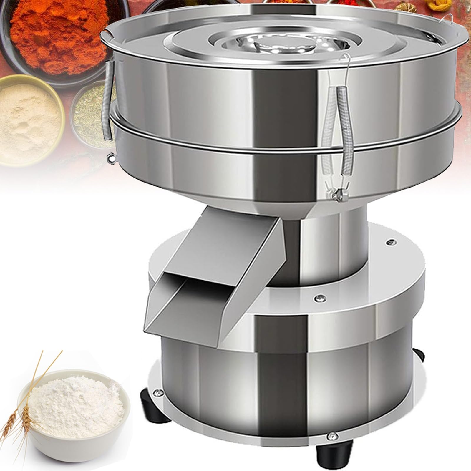 Machine de tamisage de farine électrique pour réussir vos pâtisseries maison sans grumeaux
