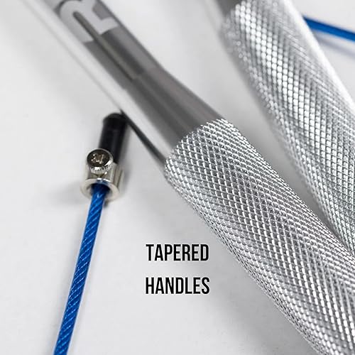 Miniatura 7 de REP Cuerdas de velocidad de fitness - Cuerdas ajustables de competencia y velocidad de cable para acondicionamiento y doble bajo