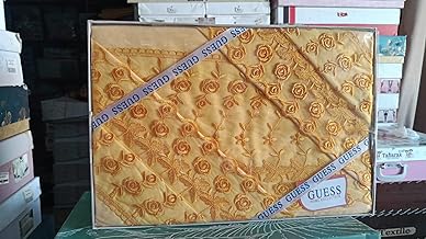 Embroidered Cotton Bed Sheet Set - 4 Pieces - Turkish Design