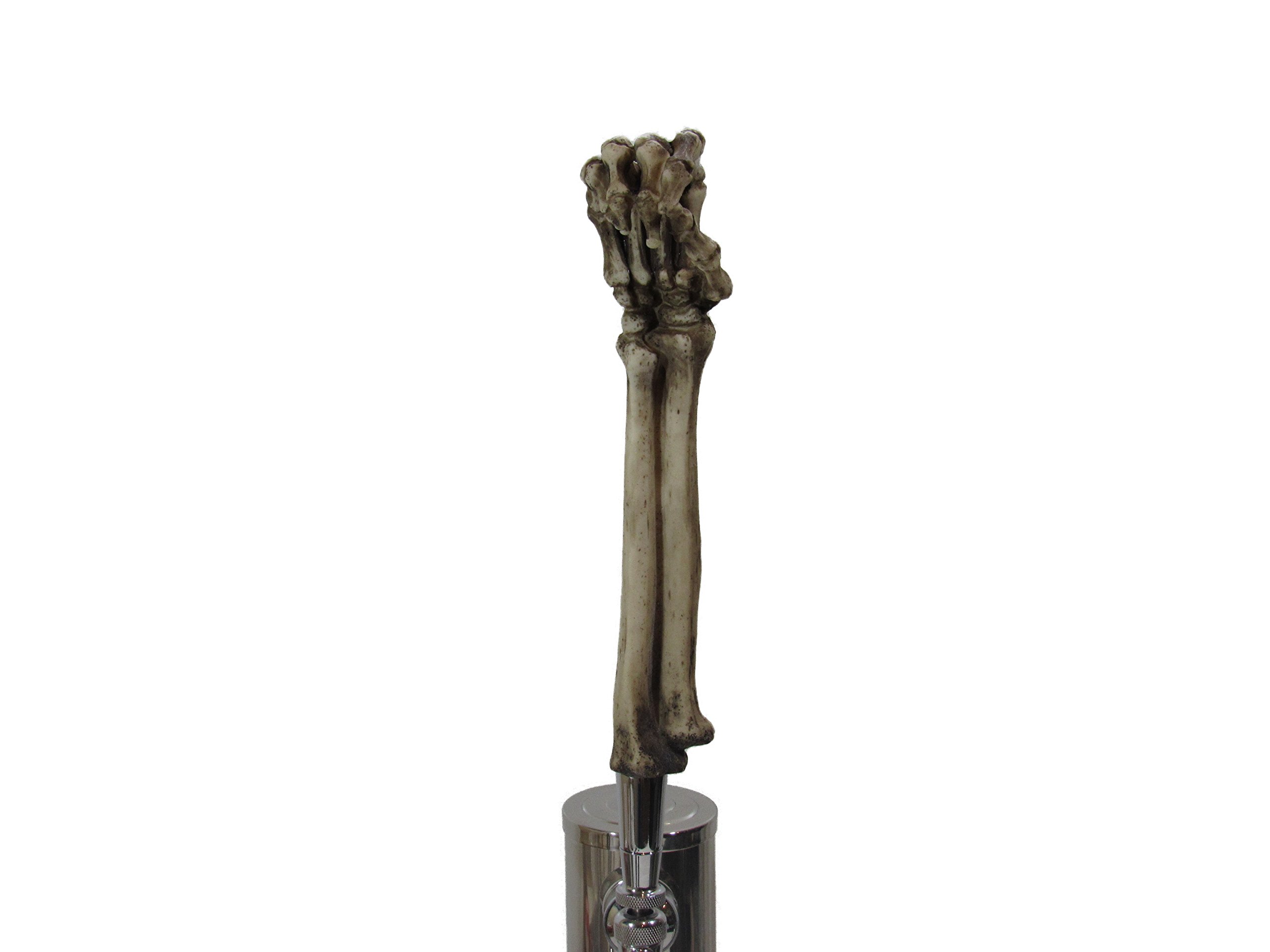 Kool Collectibles Realistic Skeleton Arm Sports Bar Beer Tap Handle Kegerator Resin Zombie Breweriana Bar