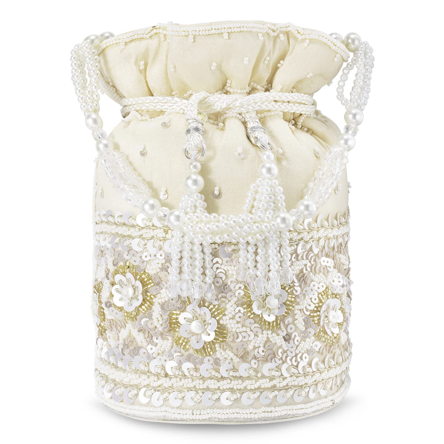 Aheli Potli Purses Gift for Women Handmade Evening Handbag Stylish Bridal Fashion Wristlet Bag Women