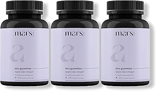 Mars by GHC Vegan Apple Cider Vinegar Gummies for men - 30 gummies | 30 Days Pack | ACV in Delicious Form | Added Sugar | ...
