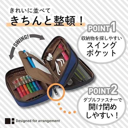 Miniatura 8 de LIHIT LAB - Cartuchera para lápices con zíper