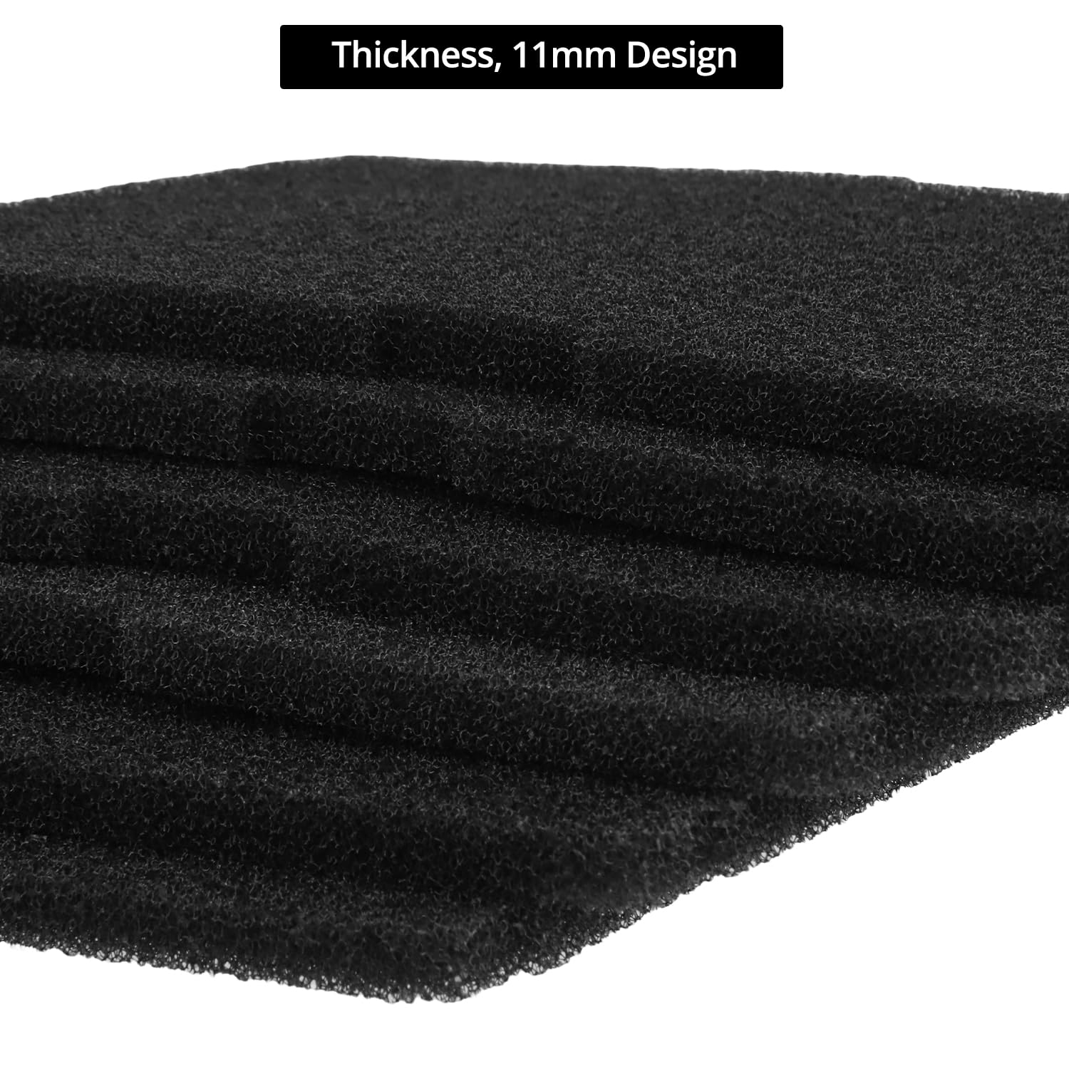 QWORK® Gąbka filtrująca do suszarki bębnowej, 240 x 155 x 11 mm, filtry do suszarki bębnowej, kompatybilna z Beko Grundig Blomberg ElektraBregenz 2964840100