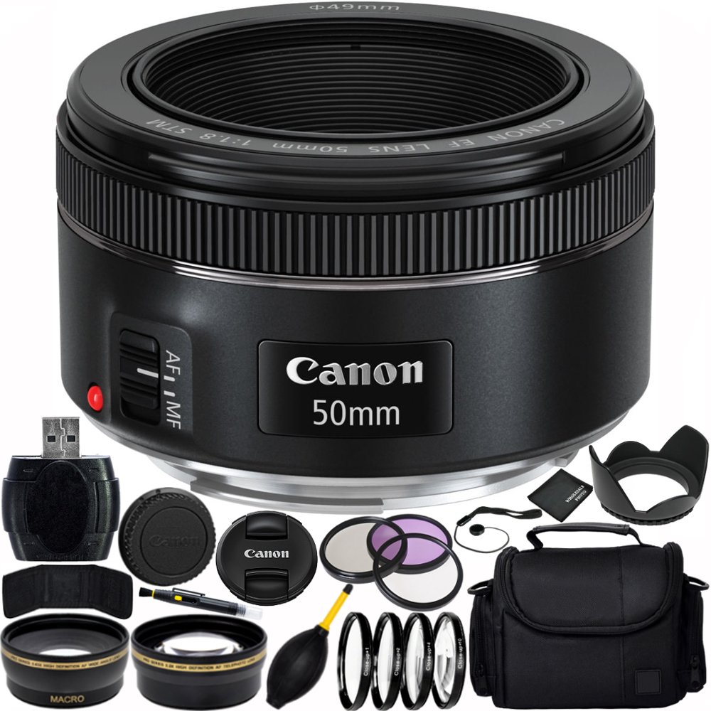 EOS7、EF 50mm f/1.8 STM セット Canon EF 50mm f/1.8 STM Lens Bundle with Manufacturer