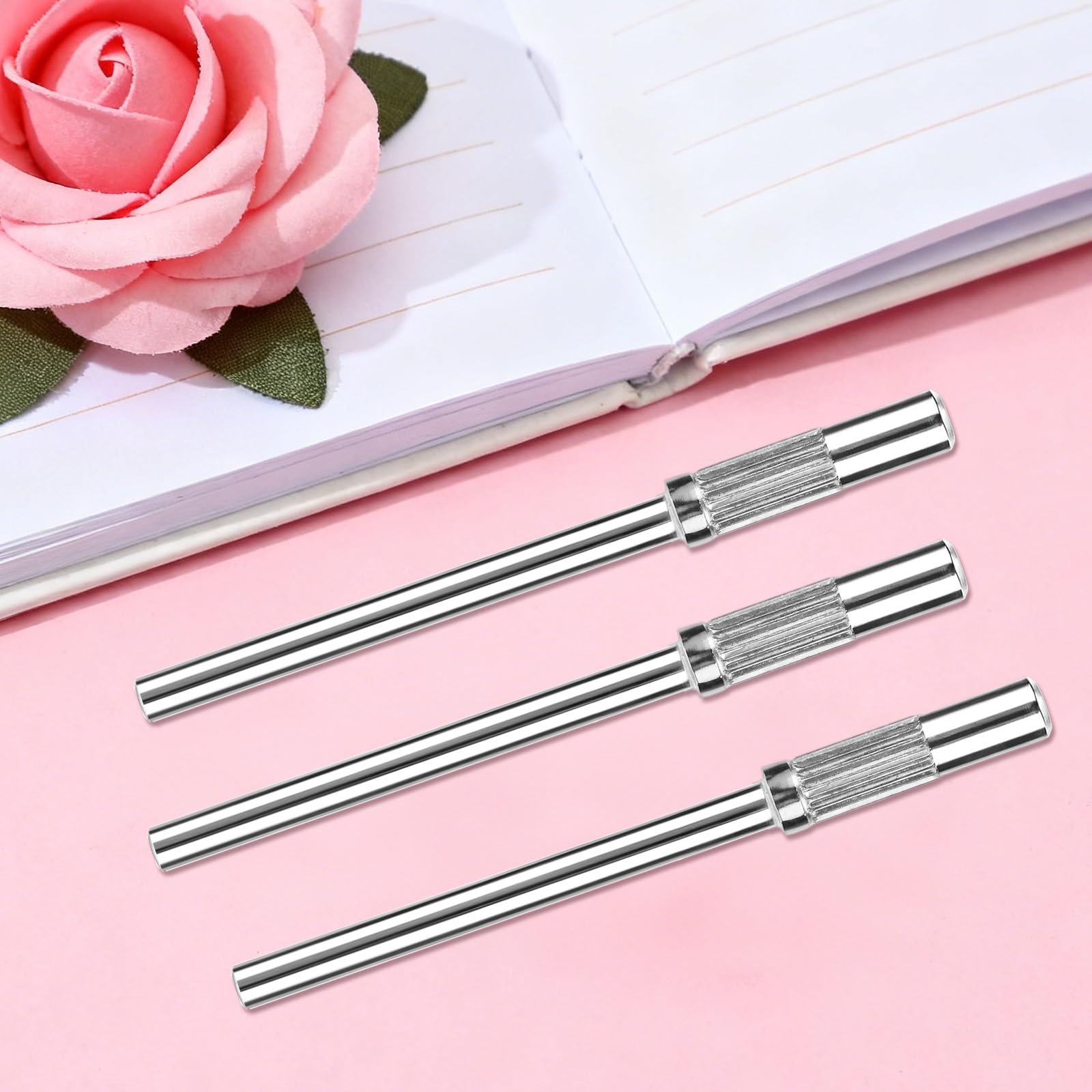 8pcs 3.1mm/0.12in Mini Mandrel Nail Drill Bits - Image 3