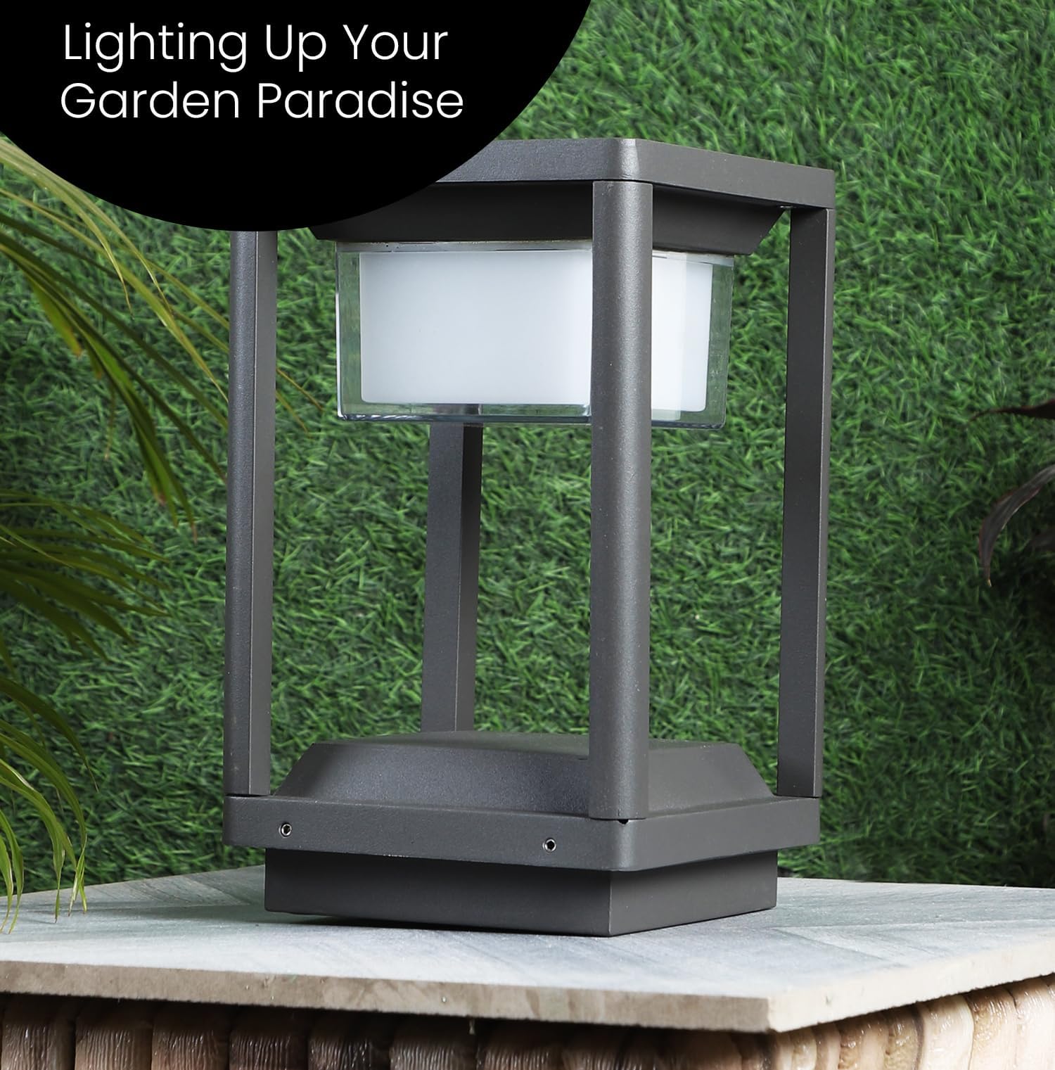 GIGAWATTS Outdoor Gate Light - 12W LED, Waterproof -5
