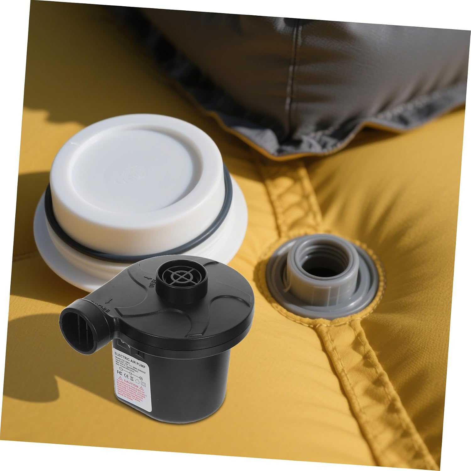 Electric Air Pump ABS Quick Inflation for Inflatable Bed Camping