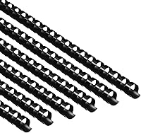 Vista 12 de Yunsailing Paquete de 150 Peines de Encuadernación de Plástico Anillos de Encuadernador de Plástico 19 Anillos Espinas de Encuadernación