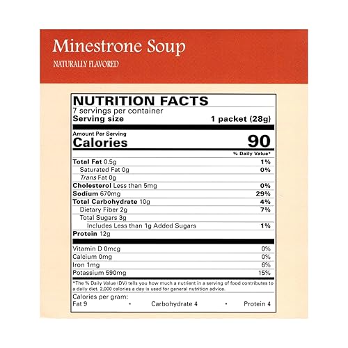 Miniatura 2 de Nutmeg State Nutrition Mezcla de sopa instantánea con alto contenido de proteínas, baja en calorías, baja en grasa, baja en carbohidratos, apta para